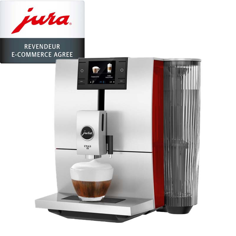 Jura ENA 8 - sunset red