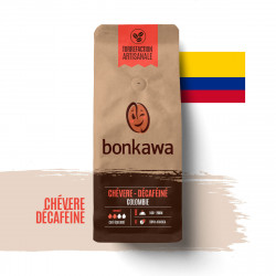 Café Bonkawa décaféiné à la canne à sucre