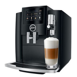 Jura S8 chrome et silver - machine à café Jura avec broyeur intégré