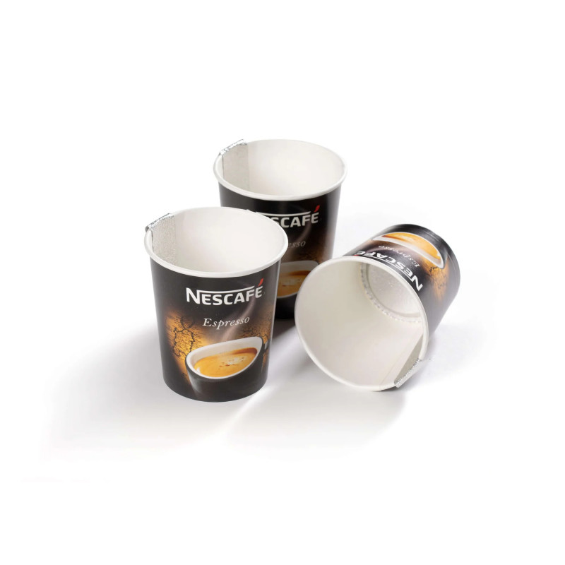 Gobelet pré-dosé Nescafé Espresso - non sucré - 25 gobelets cartons