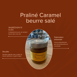 Caramel Beurre Salé Léa & Alexandre - Pâte à Tartiner Gourmande 230g