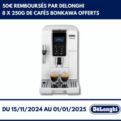 Robot-café Delonghi Dinamica FEB3535.W garantie 5 ans