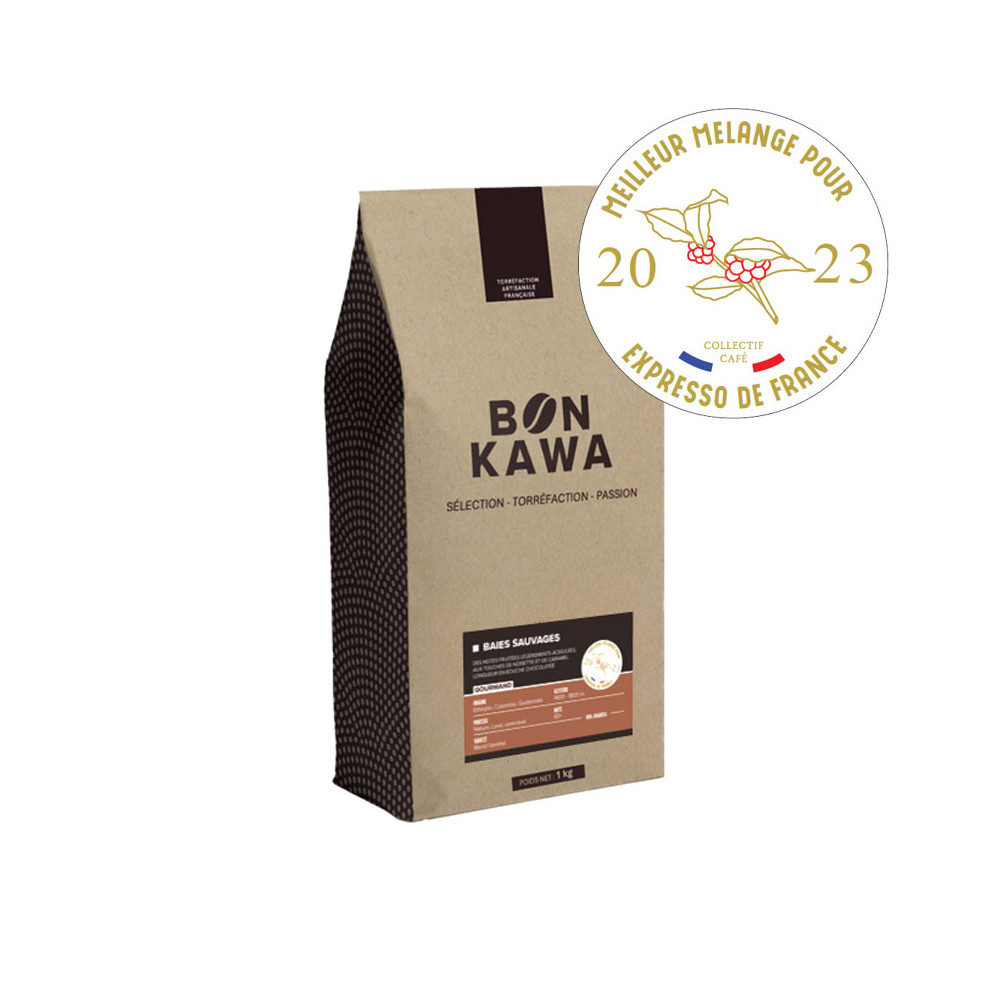 Baies-Sauvage Meilleur Mélange pour Expresso de France 2023