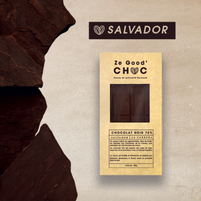 Chocolat Noir 75% Cacao - La Carrera - 100g -...