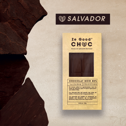 Chocolat Noir 80% Cacao - Ingonyama - 100g -...