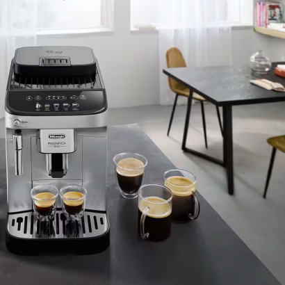 Machine à grain Delonghi Magnifica EVO FEB 2931.SB en situation