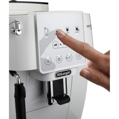 Delonghi Magnifica Start blanche et son écran tactile