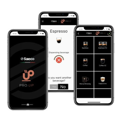 L'application Saeco Pro Up pour piloter votre machine à distance