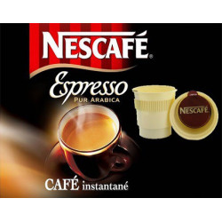 Gobelet pré-dosé Nescafé Espresso - Café non sucré - Buroespresso