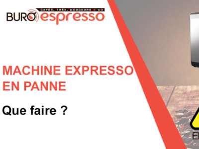 Ma machine expresso ne s'allume plus